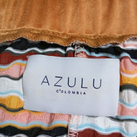 Azulu Colombia Women Blouse Bare Shoulders Balloon Sleeve Pullover Size S Womens - Picture 5 of 16